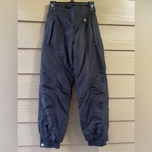 Rawik Skiwear Youth Black Insulated Zippered Pockets Jogger Ski Pants Size L